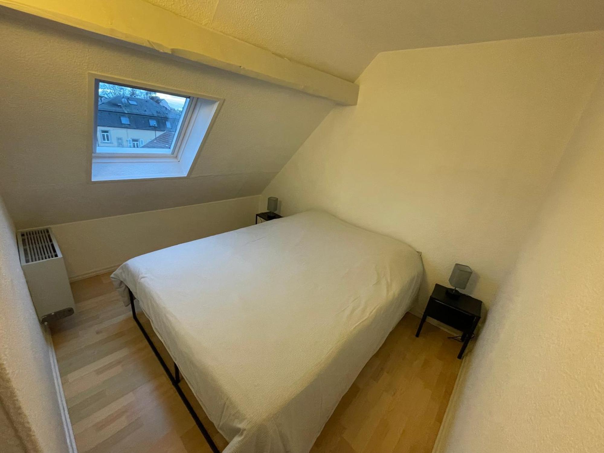 Fathala - Appartement Lumineux En Dernier Etage - Face A La Gare Routiere Sarrebourg Zewnętrze zdjęcie